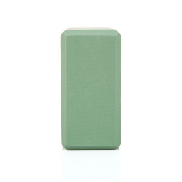 Блок для йоги Eva Pro 180грам 23х15х7.5см (Димчасто-Зелений) Smoke Green GBK-1004 А214 фото