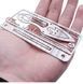 Мультитул кредитка выживальщика Survival Multitool Card 17в1 SurvCred фото 6