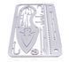 Мультитул кредитка выживальщика Survival Multitool Card 17в1 SurvCred фото 3