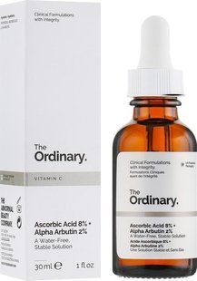 Сироватка The Ordinary Ascorbic Acid 8% + Alpha Arbutin 2%: А016 фото