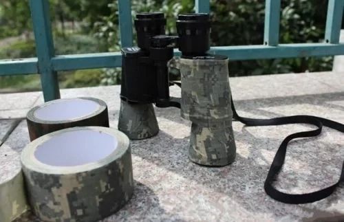 Маскувальна камуфляжна стрічка (лісовий камуфляж) ВО025 фото
