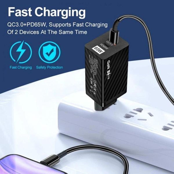 Зарядное устройство GaN BK378 USB Type-C 65W ВО002 фото
