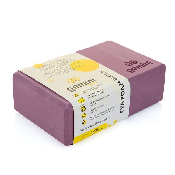 Блок для йоги Eva Pro 180грам 23х15х7.5см Elder05 GBK-1013 А226 фото