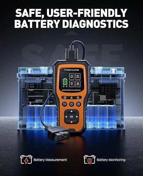 Пусковое устройство, OBD2 сканер, Power bank 3в1 TREKURE 5000A А024 фото