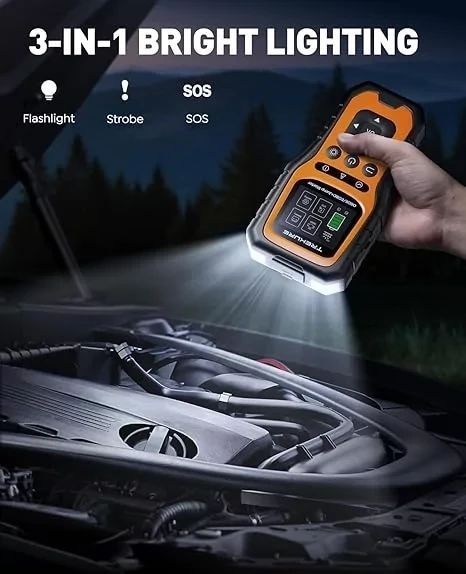 Пусковое устройство, OBD2 сканер, Power bank 3в1 TREKURE 5000A А024 фото