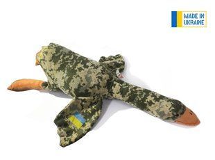 М'яка іграшка-подушка "Гусь обнімусь" Військовий 100 см ИГ705 фото