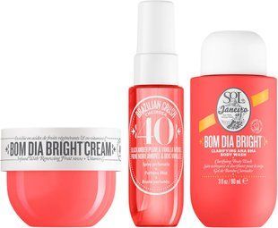 Набір для догляду за тілом Sol de Janeiro 40 Bom Dia Bright&trade; Jet Set ШБ2166 фото