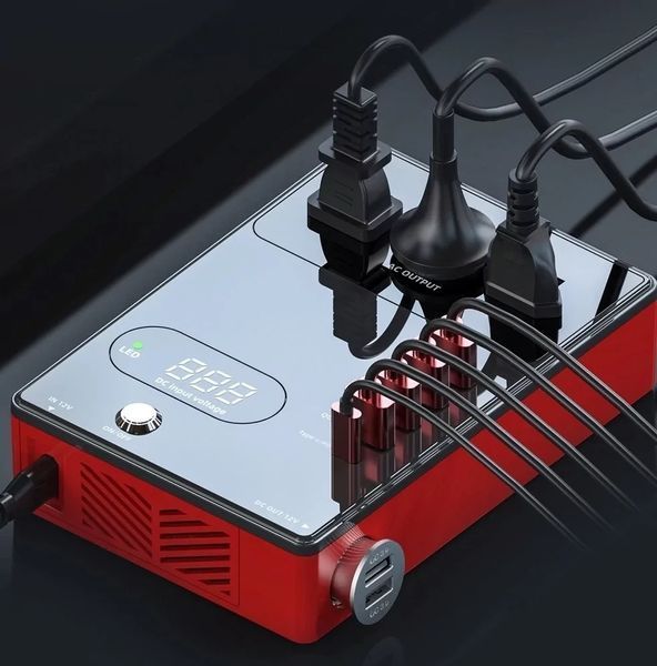 Автомобиль инвертор, сетевой фильтр YTSC-300W А031 фото