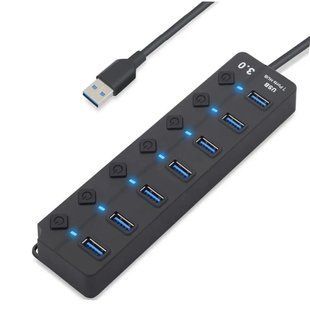 USB концентратор 7 Port USB Hub 3.0 ВО107 фото