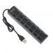 USB концентратор 7 Port USB Hub 3.0 ВО107 фото 4