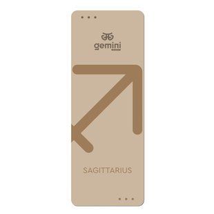 Килимок для йоги каучуковий поліуретан Pro Zodiac SAGITTARIUS Стрілець 183см*68см*5мм PUY-4900-6 А140 фото