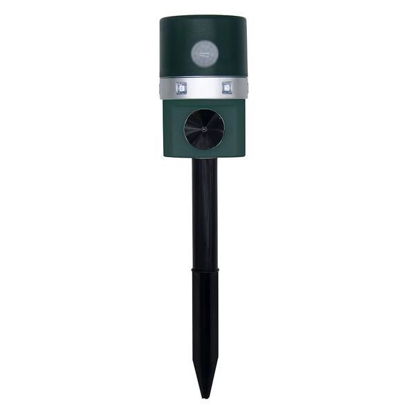 Ультразвуковий відлякувач тварин на сонячній батареї Solar Pest Repeller ИГ828 фото