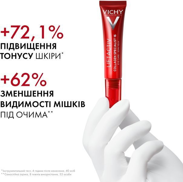 Антивозрастной крем для области кожи вокруг глаз Vichy Liftactiv Collagen Specialist Eye Care 15 мл А092 фото