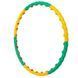 Обруч массажный Хулла Хуп Hula Hoop COLOR BALL 0088-1 6 секций А393 фото 5