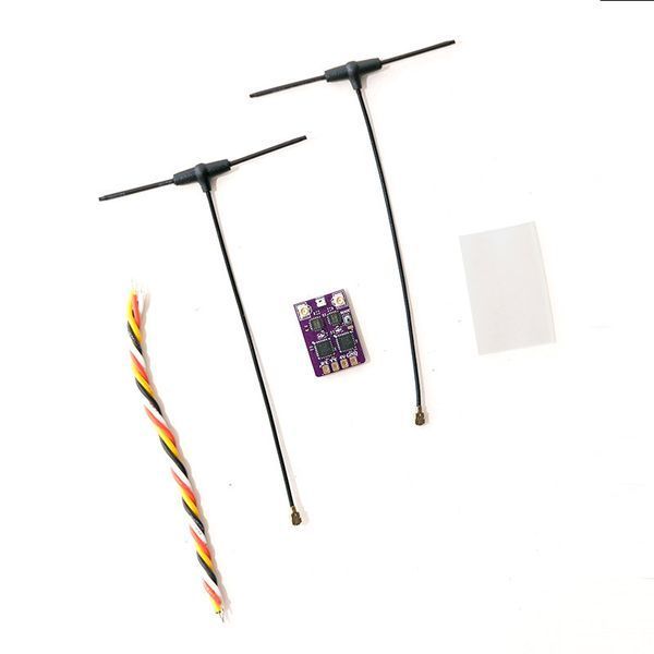 Приймач ELRS 2.4GHz Dual FPV приймач 2.4 рр.ц для квадрокоптера nano приймач 2.4G elrs ШБ2135 фото