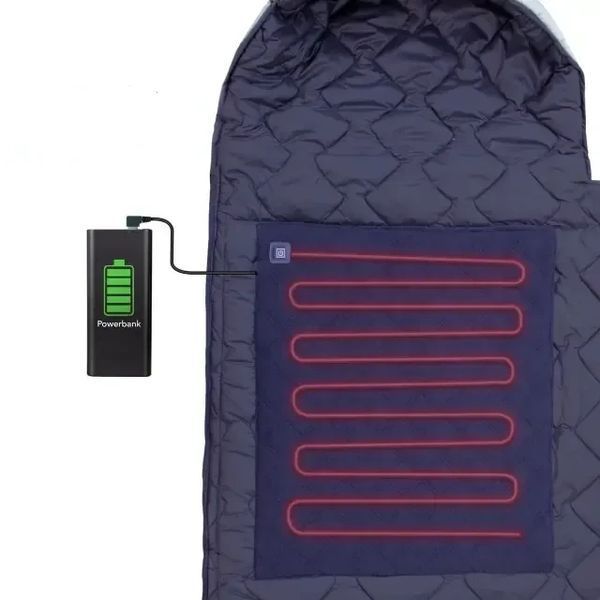 Спальный мешок Киборг с подогревом от Power Bank ШБ2051 фото