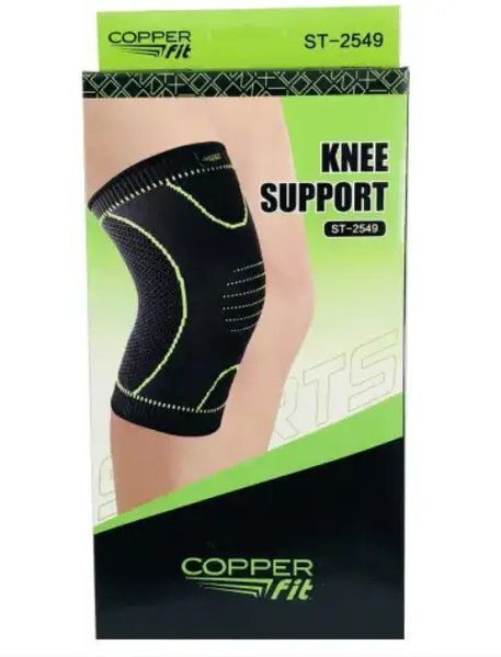 Бандаж для коліна, еластичний наколінник COPPER FIT KNEE SUPPORT А349 фото