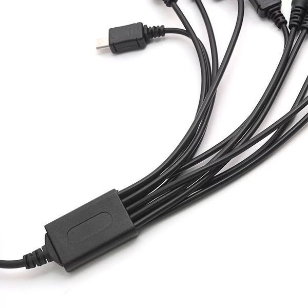 Кабель USB - 10 роз'ємів для зарядки універсальний ИГ525 фото