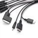 Кабель USB - 10 роз'ємів для зарядки універсальний ИГ525 фото 1